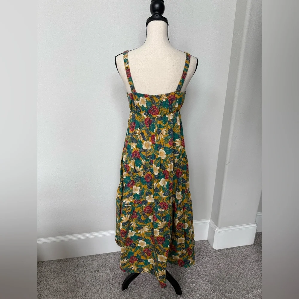 Dip Floral Tiered Skirt Maxi Dress - Picture 4 of 7